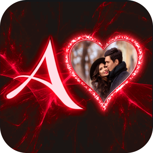 Lighting Text Photo Frames icon