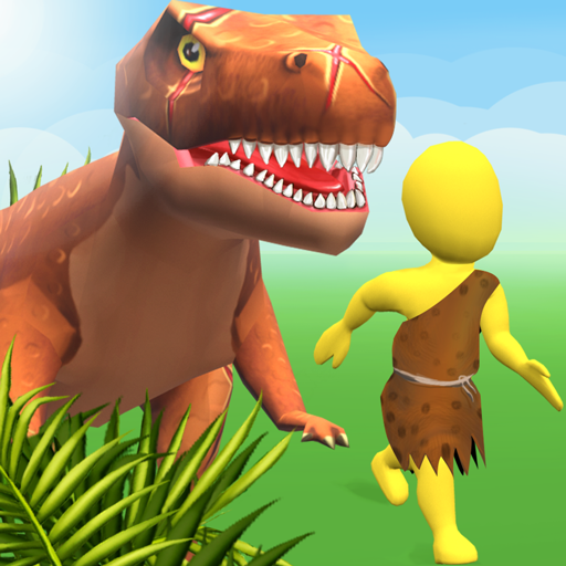 Dinosaur attack simulator 3D icon