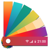 Battery Bar. Multicolor line icon