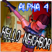 Hi scary Granny Neighbor Hello Mod Alpha 4 أيقونة
