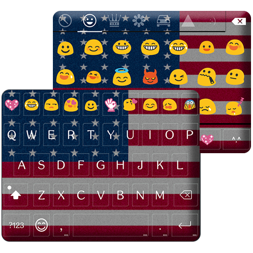 USA Independence Day Theme - Emoji Keyboard icon