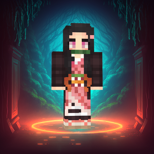 Nezuko Skin for Minecraft icon