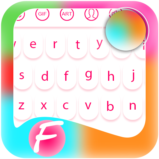 Colored Keyboard icon