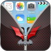 Bat Zip Lock Screen icon