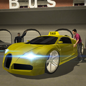 3D City Taxi Driving Mania icon