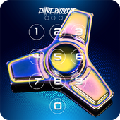 Lock Screen fidget spinner icon