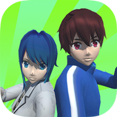 Man &amp; Woman -Fight 3D icon