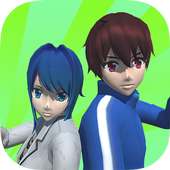 Man & Woman -Fight 3D