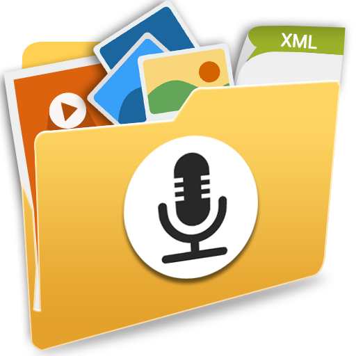 File Manager by Voice – Speech Recognition app icon