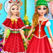 Princesses Christmas Party icon
