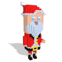 Christmas 3D Color by Number - Voxel, Pixel Art 3D