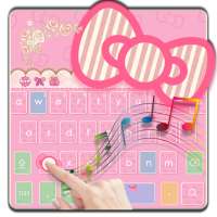 Pink Kitty Music Keyboard