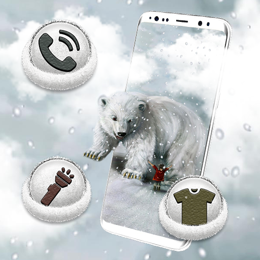 Snow Bear Launcher Theme icon