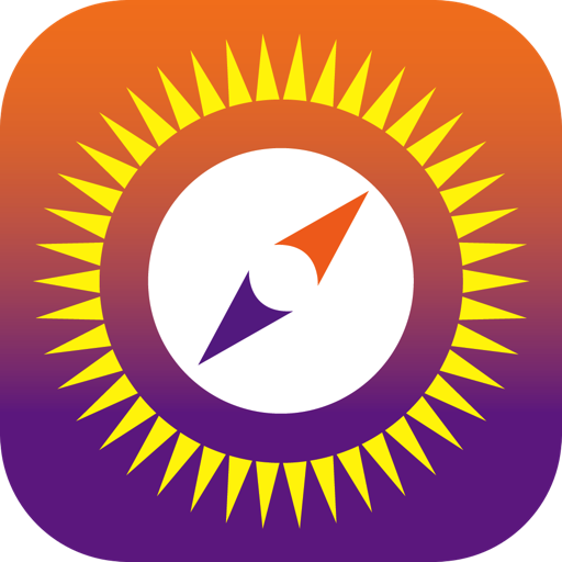 Sun Seeker - Sunrise Sunset Times Tracker, Compass icon