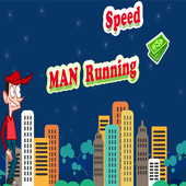 Speed Man Runnig icon