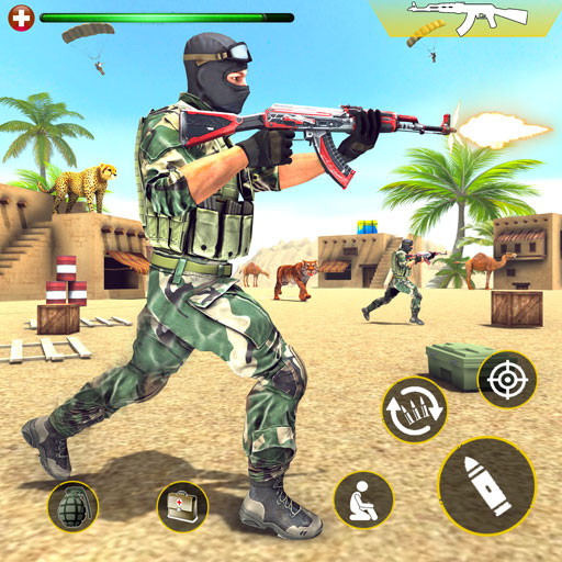 Zombie Gun Game 3d: Fps shooting games 2021 أيقونة