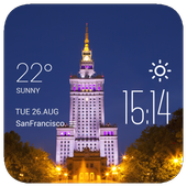 Warsaw Weather Widget/Clock icon