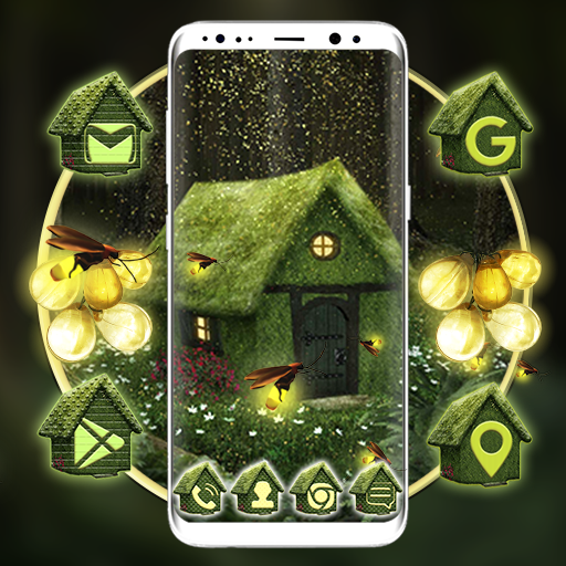 Green Forest  House Launcher Theme icon