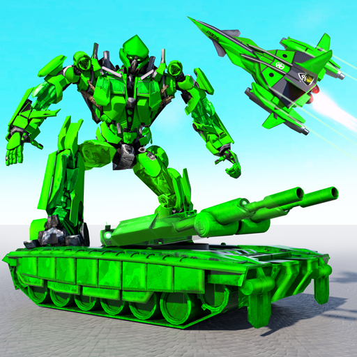 Army Robot Jet Car Transform icon