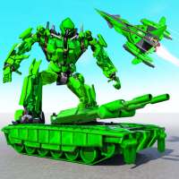 US Army Robot Transformation Jet Robo Car Tank War on 9Apps