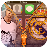 Real Zipper Madrid lock icon