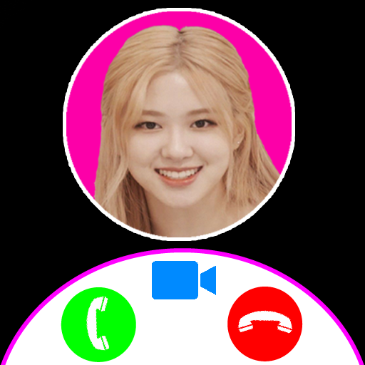 Rose Kpop BLackpink Video Call &amp; chat icon