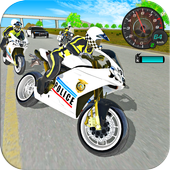 Police Motorbike City Rider icon