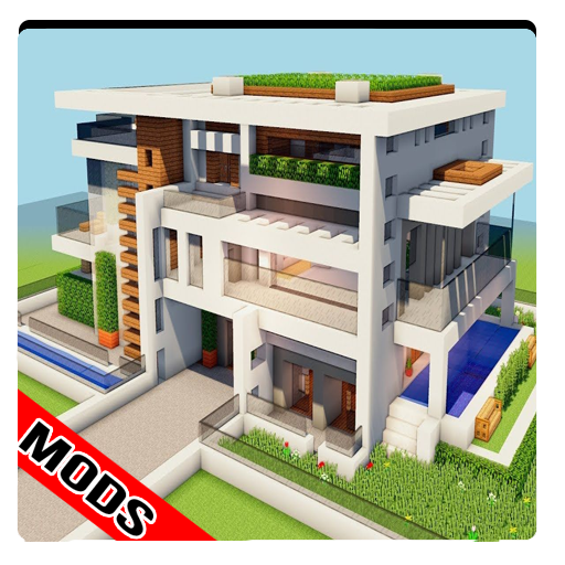 MCPE Mods - Modern House For Minecraft PE أيقونة