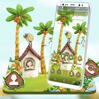 Home Coconut Tree Launcher Theme