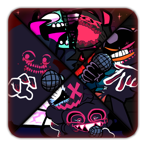 corruption but Fnf Evil mod character test icon
