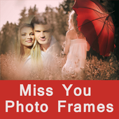 Miss You Photo Frames To Create Waiting Pic icon