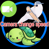 Fast and slow motion camera reverse icon