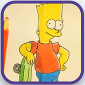 How To Draw Simpsons icon