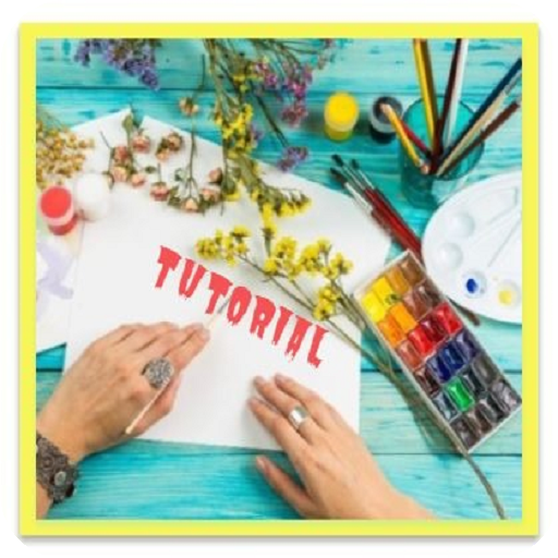 Tutorials learn to paint watercolors icon