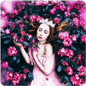 Rose Flower photo editor - Flower  photo editor icon