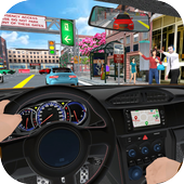 Indian Luxury Cab Driving icon