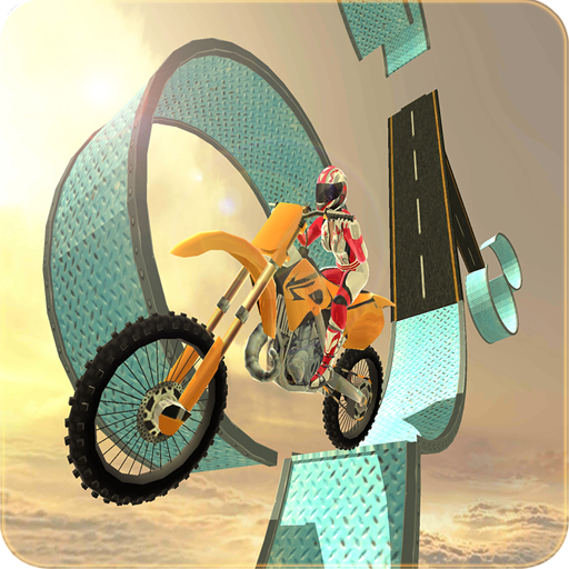 Öfkeli Stunt Bisiklet Rider: İmkansız Stunts 3D icon