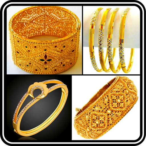 Bangle Design Bracelet Diamond Jewellry Collection icon