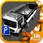 Truck Parking 3D icon