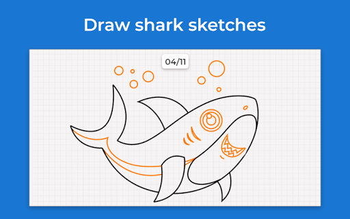 Shark Draw Step by Step screenshot 5