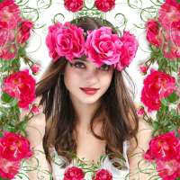 Rose Flower Photo Frames on 9Apps