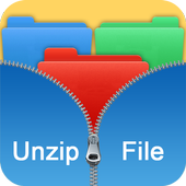 Unzip, Zip File Extractor आइकन