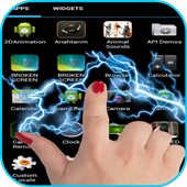 Electric screen Touch !! icon