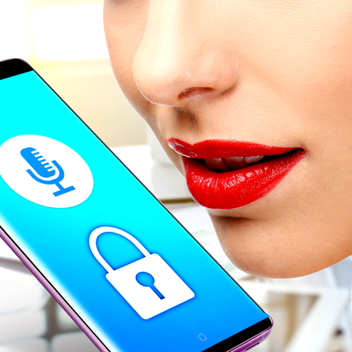 Voice lockscreen prank icon