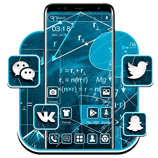 Mathematics Theme Launcher icon