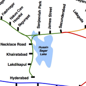 Hyderabad Train Map icon