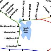 Hyderabad Train Map