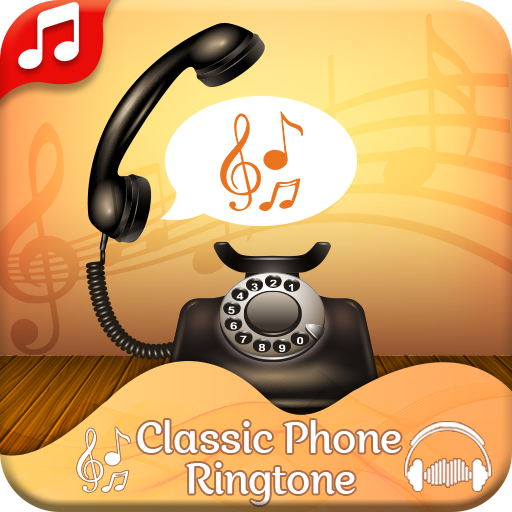 Old phone ringtone : classic Telephone icon