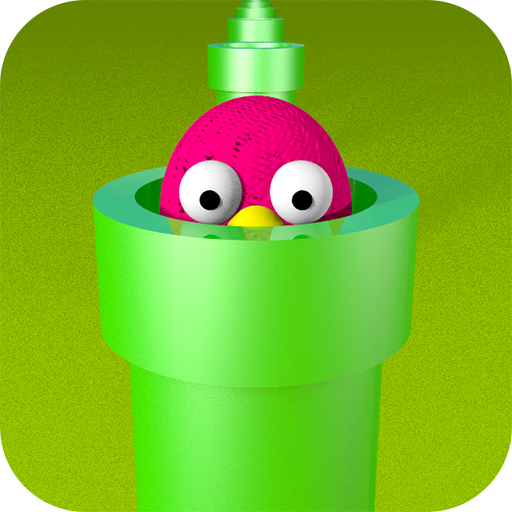 3D Bird icon