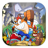 Crash Adventure Jungle Run icon